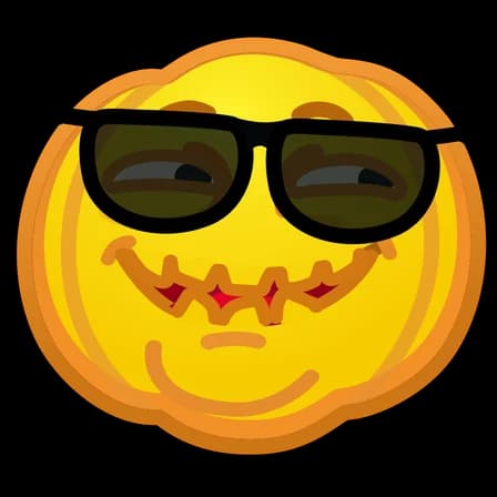 Johnny Bravo — Mad Pumpkins Telegram gift model