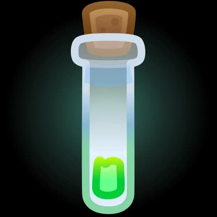 Verdant Vial — Magic Potions Telegram gift model