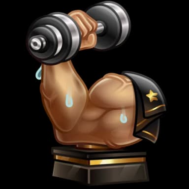 Bicep Curls — Mighty Arms Telegram gift model