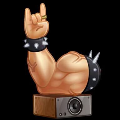 Heavy Metal — Mighty Arms Telegram gift model