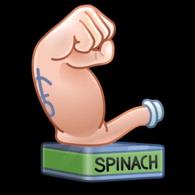 Popeye — Mighty Arms Telegram gift model