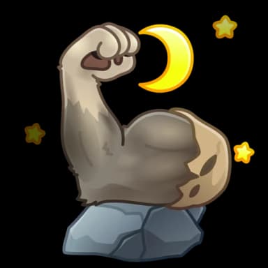 Werewolf — Mighty Arms Telegram gift model