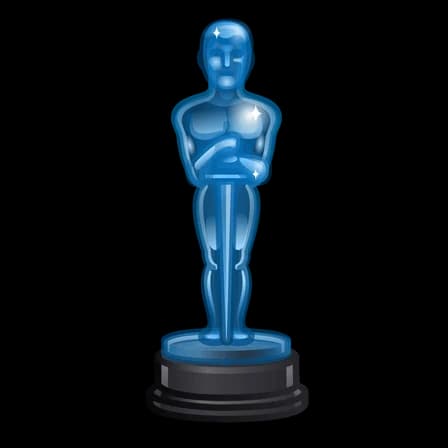 Blue Sky — Mini Oscars Telegram gift model