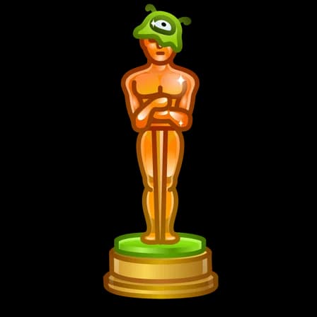 Brain Slug — Mini Oscars Telegram gift model