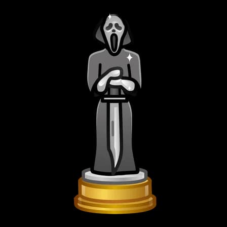 Scream — Mini Oscars Telegram gift model