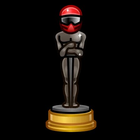 Stuntman — Mini Oscars Telegram gift model