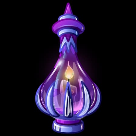 Captured Night — Mirage Lamps Telegram gift model
