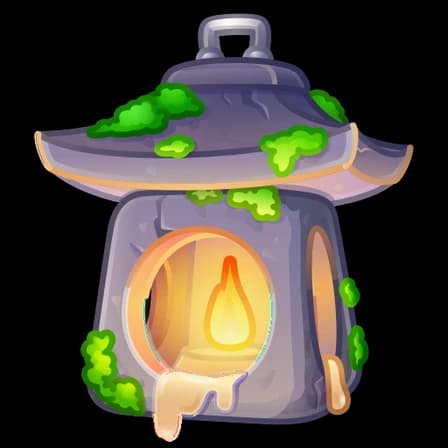 Deep Forest — Mirage Lamps Telegram gift model