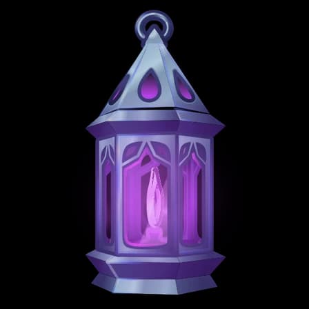 Mystic Purple — Mirage Lamps Telegram gift model