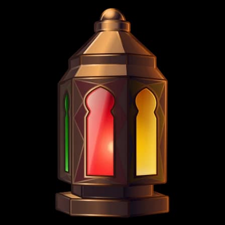Qamara — Mirage Lamps Telegram gift model