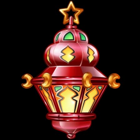 Ruby Comet — Mirage Lamps Telegram gift model