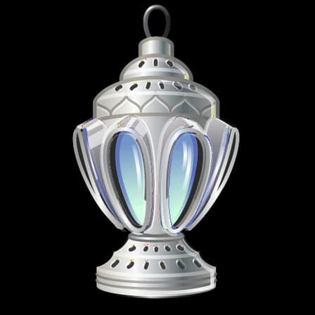 Silver Chalice — Mirage Lamps Telegram gift model