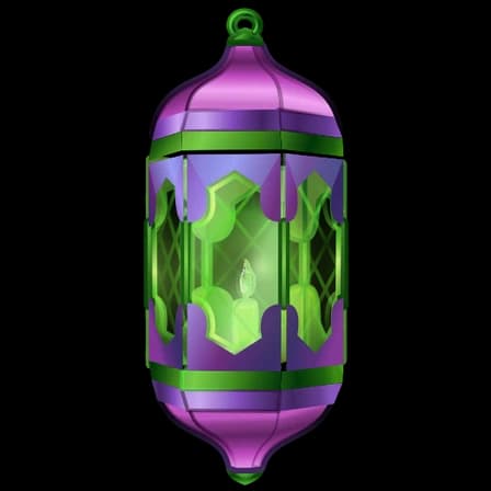 Viridian Fire — Mirage Lamps Telegram gift model