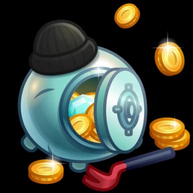 Bank Heist — Money Pots Telegram gift model