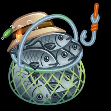 Fishing Net — Money Pots Telegram gift model