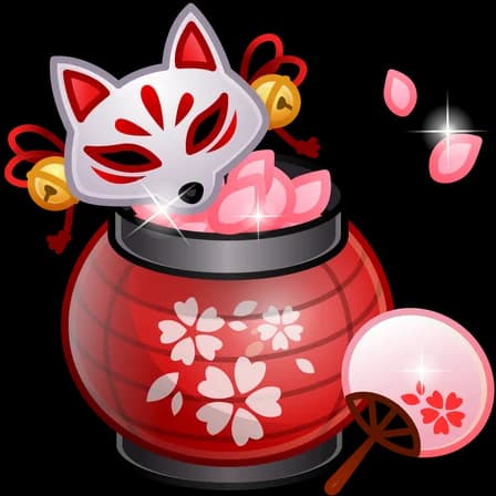 Kitsune — Money Pots Telegram gift model