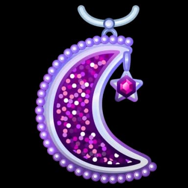 Amethyst — Moon Pendants Telegram gift model