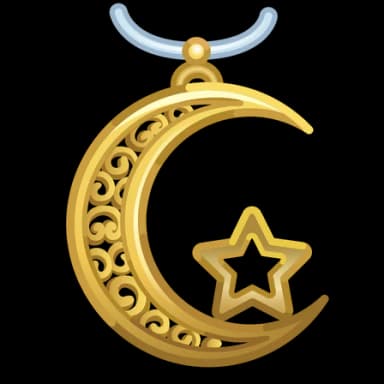 Desert Night — Moon Pendants Telegram gift model