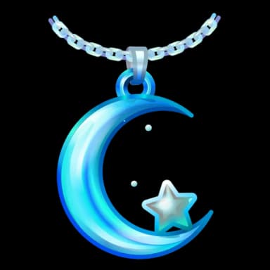 Frozen Light — Moon Pendants Telegram gift model