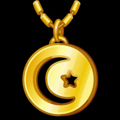 Golden Moon — Moon Pendants Telegram gift model