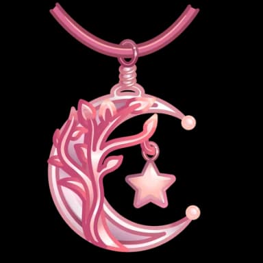 Rosewood — Moon Pendants Telegram gift model