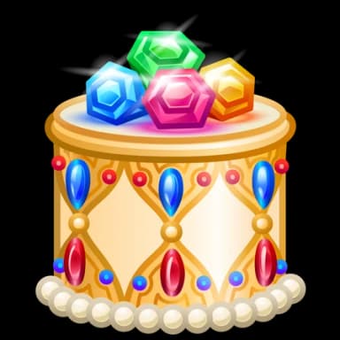 Gemstones — Mousse Cakes Telegram gift model