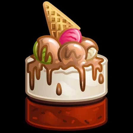 Ice Cream — Mousse Cakes Telegram gift model