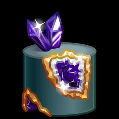 Purple Geode — Mousse Cakes Telegram gift model