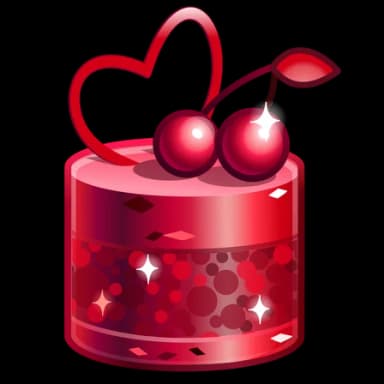 Scarlet Drip — Mousse Cakes Telegram gift model