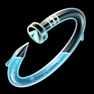 Aqua Ring — Nail Bracelets Telegram gift model
