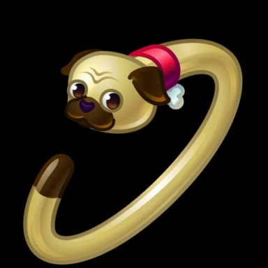 Pug Royale — Nail Bracelets Telegram gift model