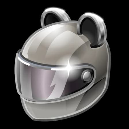 Chrome — Neko Helmets Telegram gift model
