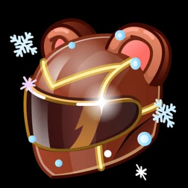 Frostbear — Neko Helmets Telegram gift model