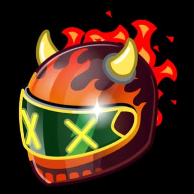 Hell Rider — Neko Helmets Telegram gift model