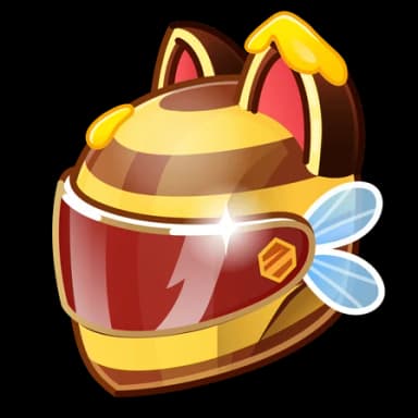 Queen Bee — Neko Helmets Telegram gift model