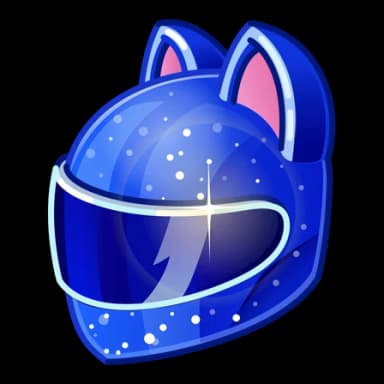 Starry Sky — Neko Helmets Telegram gift model
