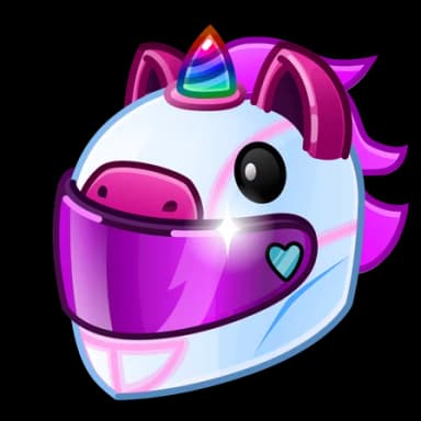 Unicorn — Neko Helmets Telegram gift model
