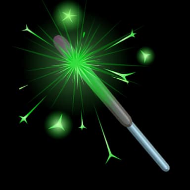 Green Light — Party Sparklers Telegram gift model