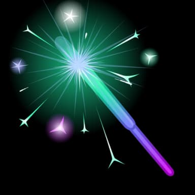 Iridescent — Party Sparklers Telegram gift model