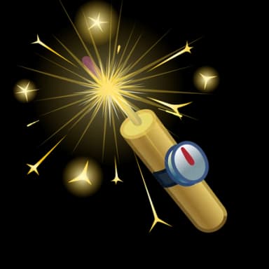 Timebomb — Party Sparklers Telegram gift model
