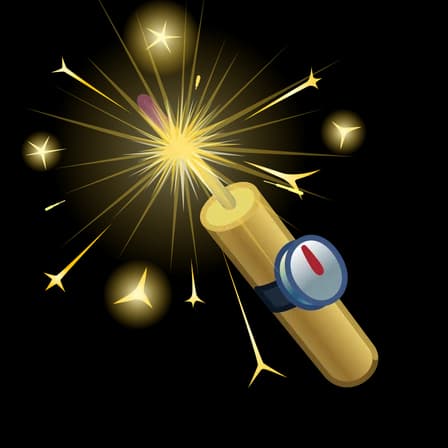 Timebomb — Party Sparklers Telegram gift model
