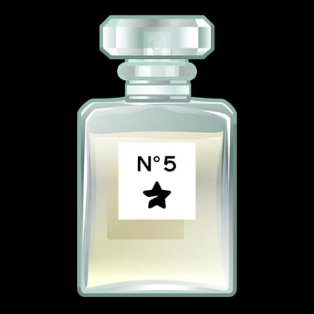 №5 L’eau — Perfume Bottles Telegram gift model
