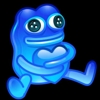 Aqua Plush — Plush Pepes Telegram gift model