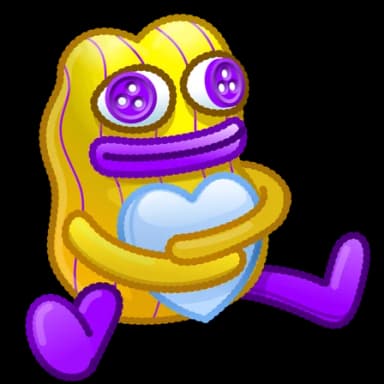 Yellow Purp — Plush Pepes Telegram gift model
