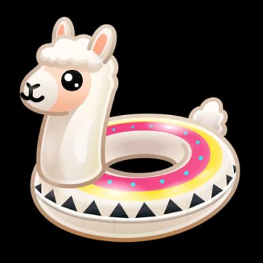 Alpaca — Pool Floats Telegram gift model