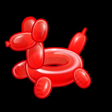 Balloon Dog — Pool Floats Telegram gift model