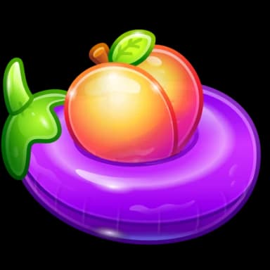 Peach Shake — Pool Floats Telegram gift model