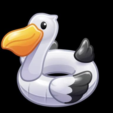 Pelican Decoy — Pool Floats Telegram gift model