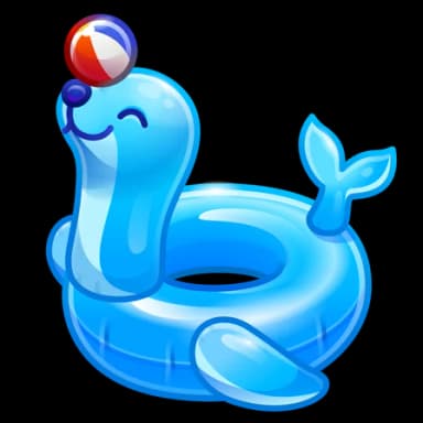 Show Seal — Pool Floats Telegram gift model