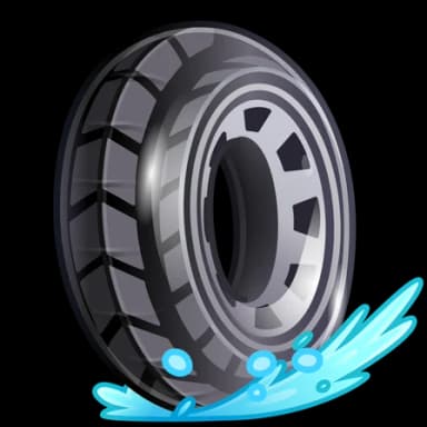 Slick Track — Pool Floats Telegram gift model